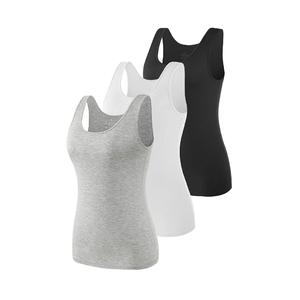 Usine Nouvelle Arrivée Solide Couleur Athletic Gym Usure Crop Top Sans Manches Solide Couleur Top Qualité débardeur Pour Femmes de Bangladesh - Product Image 5