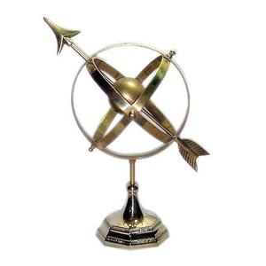 <b>Globe</b> Luxury Antique Design Desktop Aluminium Craft <b>Globes</b> Indian Handicraft Item Home Decorative Gift Item High Quality - Product Image 5