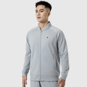 Blouson de style formel pour hommes avec col côtelé Fermeture à glissière d'hiver Service OEM disponible - Product Image 6