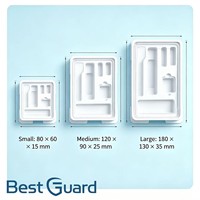 Boîtier blister personnalisé pour coussin BB, conteneur vide rechargeable