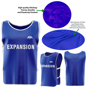 Camiseta de entrenamiento de fútbol de malla de tela 100%, ropa deportiva transpirable elástica con estampado de logotipo personalizado para adultos - Product Image 4