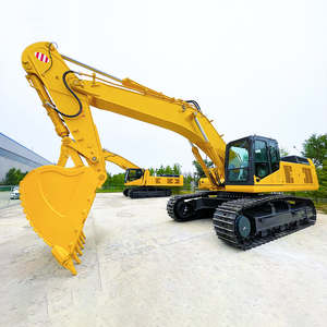Fabricant chinois de haute qualité d'excavatrices sur chenilles, prix compétitif, performances élevées, équipement de terrassement hydraulique, construction - Product Image 1