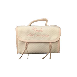 Panier de rangement rose pour vêtements – Idéal pour les visites des grands-parents – Organisateur de garde-robe - Product Image 1