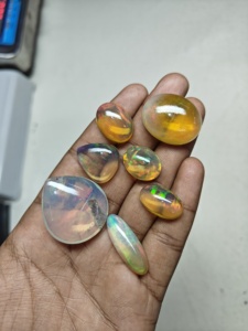 Véritable Opale à l'huile de qualité AAA Lovely Loose Gemstone Jewelry Making Direct Factory Sale Best Wholesale Ethiopian Opal Jaipur - Product Image 3