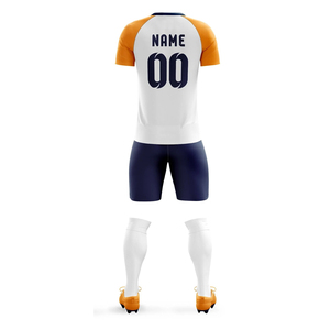 Uniforme de football en polyester respirant à séchage rapide pour unisexe 100% ensemble d'uniformes de football en tissu polyester à bas quantité minimale de commande - Product Image 4