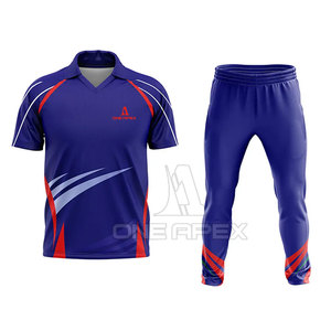 Uniforme de Cricket de media manga para deportes de peso ligero de alta calidad personalizado profesional 2025 - Product Image 1
