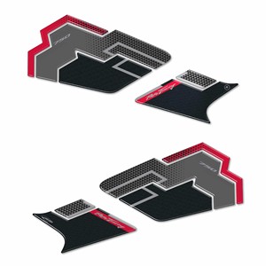 Para Honda Transalp 2023 Compatible con protectores laterales de tanque de motocicleta 2023 pegatinas - Product Image 1