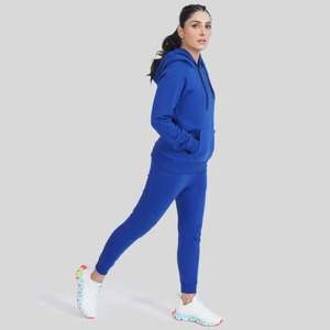 Ensemble décontracté en tricot côtelé pour femmes Cardigan à manches longues et point ouvert et pantalon legging Ensemble trois pièces Ensemble survêtement - Product Image 3