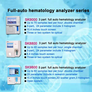 Analizador Hematológico Veterinario Diferencial <span class=keywords><strong>de</strong></span> 3 Partes, Máquina CBC SK8800 con 30 Pruebas/Hora para Laboratorio <span class=keywords><strong>de</strong></span> <span class=keywords><strong>Sangre</strong></span> <span class=keywords><strong>de</strong></span> Perros, Gatos y Caballos - Product Image 4