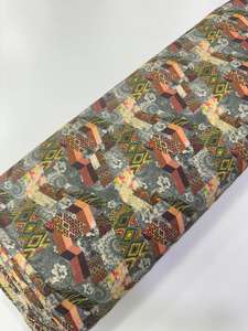 Crêpe de viscose pure impression numérique 44 largeur faire à la fantaisie déguisement matériel meilleur tissu de qualité - Product Image 2