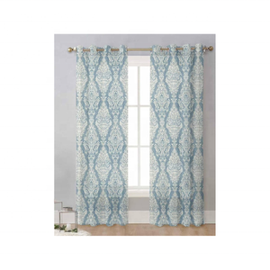 Modern Elegant Grey Sheer Cotton Blend <b>Curtains</b> Eco-Friendly Light Filtering Window Decoration New Collection Drapes & Valances - Product Image 1