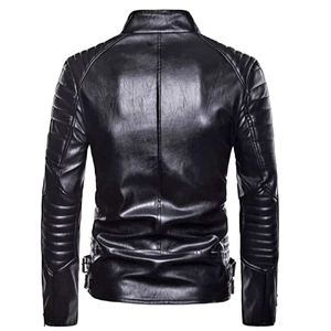Chaquetas de Invierno Impermeables de Cuero Genuino para Hombre, Prendas Exteriores Vintage Contemporáneas, Eleva Tu Estilo - Product Image 3