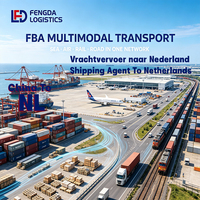 Service d'agent d'expédition FBA vers le port de Rotterdam aux Pays-Bas, suivi des envois, taxes incluses, livraison