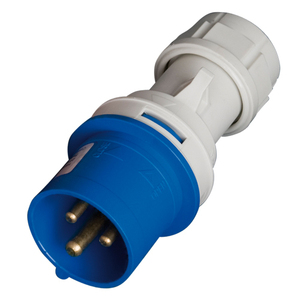 Cetac 3P blu (2P + E) 32A IP44 220-240V spina aerea (GSC 2300333) - Product Image 1
