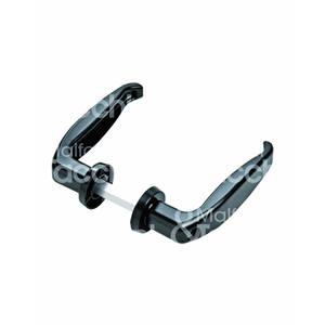 ZAMA POIGNÉE Quadro 8 avec vis à tête mécanique-noir - Product Image 1