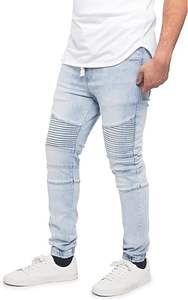 Pantalons en jean tendance pour hommes, nouveau design personnalisé, respirant, nouveau jean décontracté pour hommes - Product Image 2