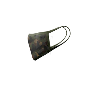 Masque facial imprimé avec logo personnalisé-Couvre-visage en tissu doux, lavable et écologique 100% coton biologique - Product Image 3