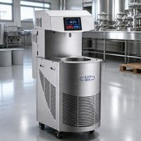 Machine à tempérer le chocolat 25L 60L 100L en acier inoxydable avec contrôle tactile PLC, équipement de fusion et de tempérage automatique