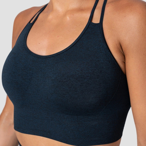 Soutien-gorge de sport à séchage rapide taille haute bout à bout Leggings de Yoga Fitness vêtements d'entraînement sport Leggings serrés femmes ensembles de Yoga - Product Image 4