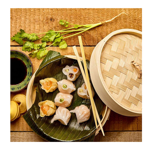 หม้อนึ่งข้าวไม้ไผ่ขนาดเล็ก ตะกร้านึ่งอาหาร หม้อนึ่งไม้ไผ่ หม้อนึ่งสแตนเลส ผลิตในเวียดนาม - Product Image 2