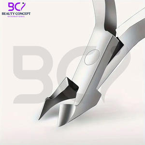 Coupe-cuticules en acier inoxydable à lame courbée, ouverture large pour l'élimination des peaux mortes, outil de manucure professionnel durable pour - Product Image 4