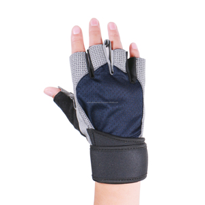 ถุงมือรัดข้อมือสำหรับเล่นยิมกันลื่นสีดำสำหรับทุกเพศถุงมือยกน้ำหนักออกกำลังกายออกกำลังกายเล่นกีฬาออกกำลังกายสีชมพู - Product Image 4