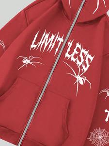 OEM High Quality 100% Cotton Pullover <b>Hoodie</b> for <b>Men</b> 500 Grams Winter Basics with Puff Printed Pockets <b>Black</b> Printed Sweatshirts - Product Image 3