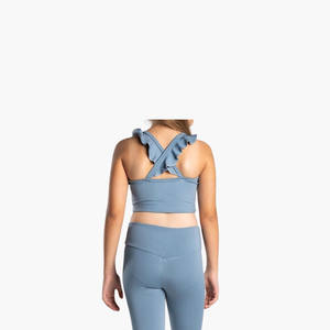 Conjunto de Ropa de Yoga para Niños al por Mayor, Sujetador Deportivo con Tirantes en la Espalda, Leggings para Correr, Fitness y Gimnasio, Conjunto de Yoga para Niños - Product Image 4