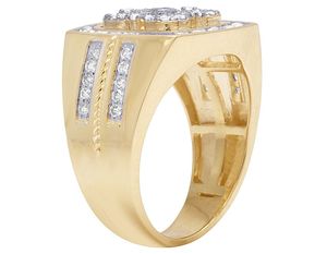 Estilo clásico Iced Out VVS Moissanite Diamond Hip Hop Anillo para hombre Regalo para compromiso Ropa de boda - Product Image 4