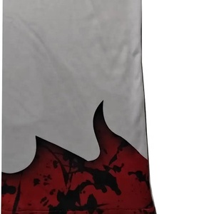 เสื้อรัดกล้ามเนื้อแขนยาวสำหรับผู้ชาย MMA ระบายอากาศได้ดี พิมพ์ลายแบบ Sublimation คอวี ผลิตจากโพลีเอสเตอร์/ไนลอน สำหรับผู้ใหญ่ - Product Image 5