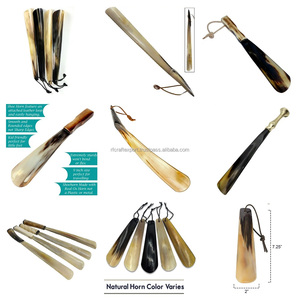 ฮอร์นรองเท้าฮอร์นรองเท้าฮอร์นสั้นและยาวอินเดีย/แตรรองเท้าด้ามจับยาวคุณภาพที่ดีที่สุดของเราจากอินเดียโดยงานฝีมือ RF - Product Image 4