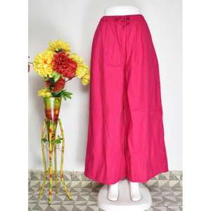 Palazzo ชุดนอนเอวสูงลายช้างเรยอนสำหรับผู้หญิง, กางเกงสไตล์โบฮีเมียนดีไซน์โดดเด่นจากอินเดีย - Product Image 1