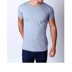 Nouveauté T-shirt pour homme 100% coton, épaules tombantes, lavé, lourd, surdimensionné, tailles plus grandes, motif uni, design simple - Product Image 2