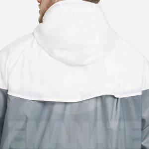 Chaquetas Cortavientos con Capucha y Logotipo de Diseño Personalizado Nuevas del 2025, Chaquetas para Correr con 100% Poliéster, Manga Larga, Impermeables y de Secado Rápido para Hombre - Product Image 5