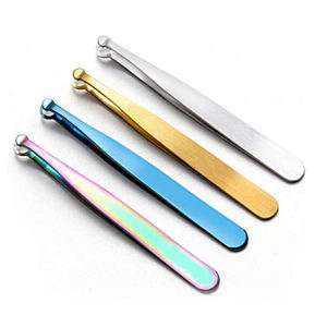 Haute qualité en acier inoxydable pointe nez coupe des cheveux pince à épiler outil de démaquillage des sourcils sac pratique emballage ensemble de beauté - Product Image 3