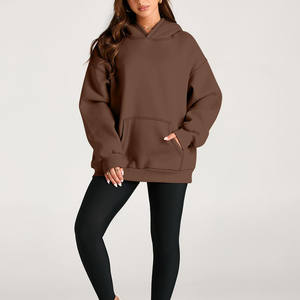 Casual Letters Print <b>Sweatshirt</b> Women's Fashion Fleece <b>Long</b> Sleeve Loose Streetwear Autumn Winter <b>Lady</b> Pullover Hoodies Knitted - Product Image 4