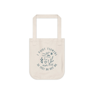 Sac fourre-tout indien fait à la main tournesol brodé abstrait recyclable durable 100% coton à séchage rapide léger minimaliste - Product Image 3