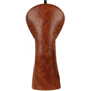 Premium PU Leather Custom Logo <b>Golf</b> Head Cover Waterproof Finish Soft Inner Lining Smooth Texture Customizable Colors Sizes OEM - Product Image 1