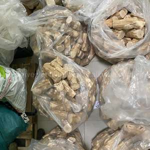 Natural Coffee Wood Tug Dog Toy with Coconut Rope, Odorless Safe Soft <b>Chew</b> Helps Clean Teeth Reduce Stress & Destructive Biting - Product Image 4