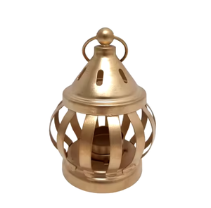 Linternas de metal dorado hechas a mano para decoración navideña del hogar, accesorio de iluminación colgante duradero a un precio atractivo - Product Image 2