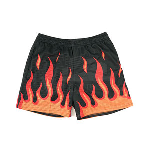 Shorts en maille solide de haute qualité, fabriqués sur mesure, pour hommes adultes, légers, respirants, service OEM - Product Image 1