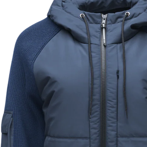 Veste à capuche zippée légère pour homme, manches longues, formelle, séchage rapide, respirante, unie - Product Image 3