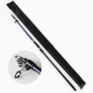 Caña de Pescar Telescópica de Fibra de Vidrio para Pesca con Señuelos, 2.7m 3.0m 3.6m 4.2m, Acción ML M, Lanzamiento Largo, Playa, Fábrica OEM - Product Image 4