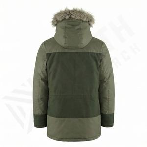 Veste parka pour homme, utilisation hivernale, manteau isolé, vêtement thermique, protection contre la neige, respirant, confortable - Product Image 2