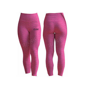 Leggings de yoga pour femmes de qualité supérieure, taille élastique, design tendance, prix de gros abordable - Product Image 6