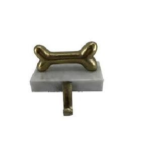 Lot de 3 cintres pour bas de vacances finition dorée Designs Cast Metal Mantel Hooks Iron Finish Christmas - Product Image 5