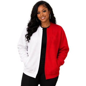 Cardigan bicolore DST |   Veste de sororité brodée DST, cardigan universitaire de sororité, personnalisable à votre façon - Product Image 2