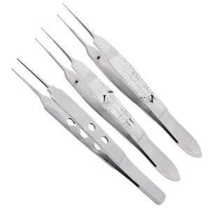 QNQ Castroviejo Micro pince chirurgicale pour procédures dentaires ophtalmiques Instruments en acier inoxydable pour machines de suture - Product Image 1