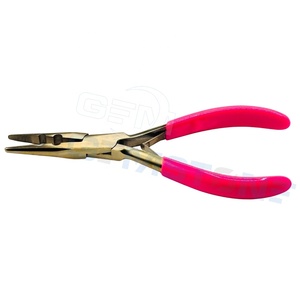 Pince à sertir professionnelle à 2 trous pour extensions de cheveux, outil de sertissage de perles de 4 mm et 5 mm - Acier inoxydable durable et réutilisable, usage commercial - Product Image 5