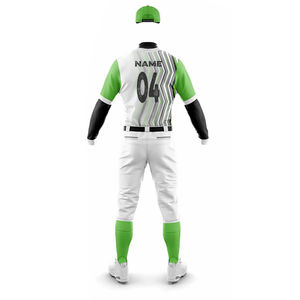 Nouvelle conception 2026, respirant, séchage rapide, 100% polyester, vêtements de sport de baseball, vente en gros, sublimation imprimée, couleur personnalisée, sur mesure - Product Image 6